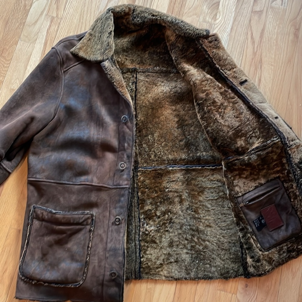 ROBERT COMSTOCK fur shearling Spains lightest weight shearling